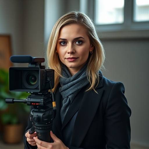 Bilde av Lena Olsen, videograf og redigerer