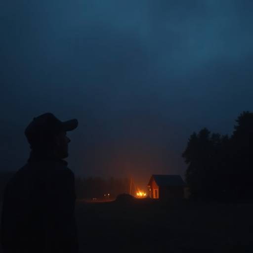 Stillbilde fra musikkvideo for bandet 'Fjellfolk'